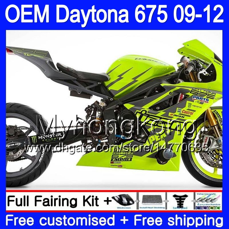 

Injection For Triumph Daytona 675 2009 2010 2011 2012 Body 323HM.35 Daytona-675 Daytona675 Daytona 675 09 10 11 12 light green OEM Fairing, No. 1