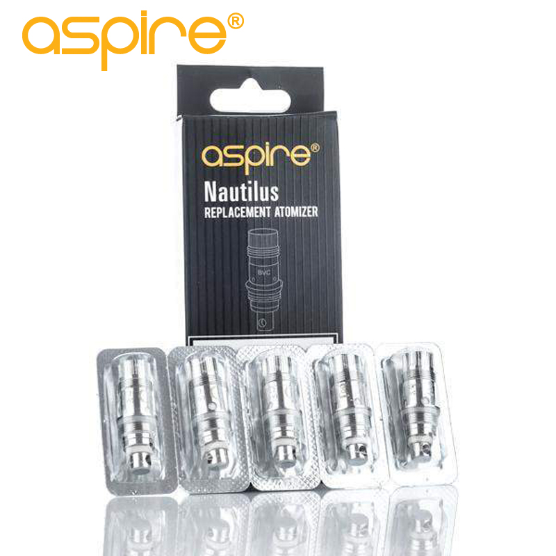 

Wholesale Authentic Aspire nautilus coil For Aspire Nautilus/Mini Tank nautilus bvc replacement coil free DHL