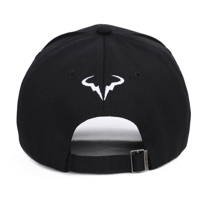 

Fashion-Baseball Cap New 100% Cotton Tennis Player No Structure Dad Hat Men Women Snapback Caps bone Embroidery Nadal Hats, White