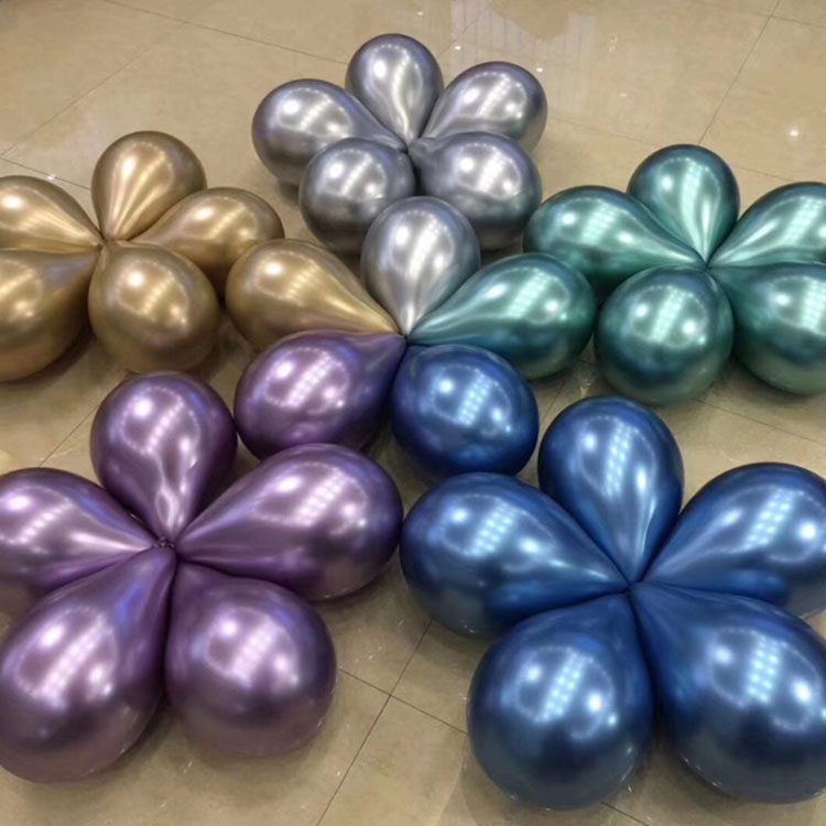 

12inch 3.2g decor Glossy Metal Pearl Latex Balloons Thick Chrome Metallic Colors Inflatable Air Balls Globos Birthday/Party