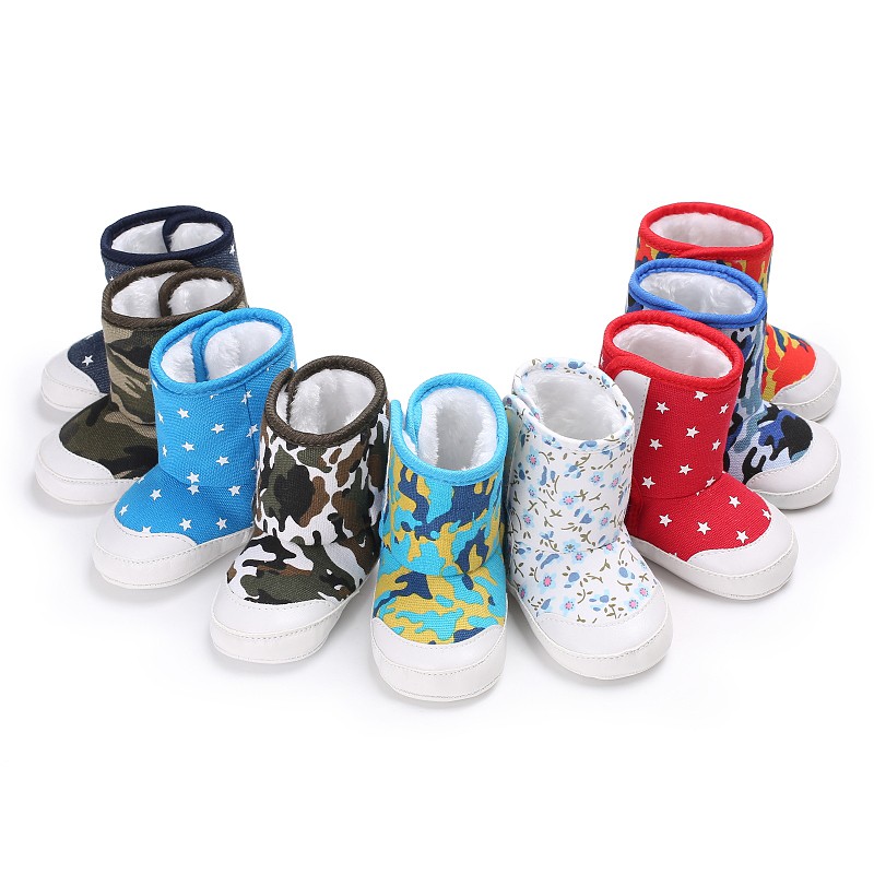 

autumn infants warm shoes winter baby boys girls shoes canvas baby girls booties Leather boy boots, Ytm2257a