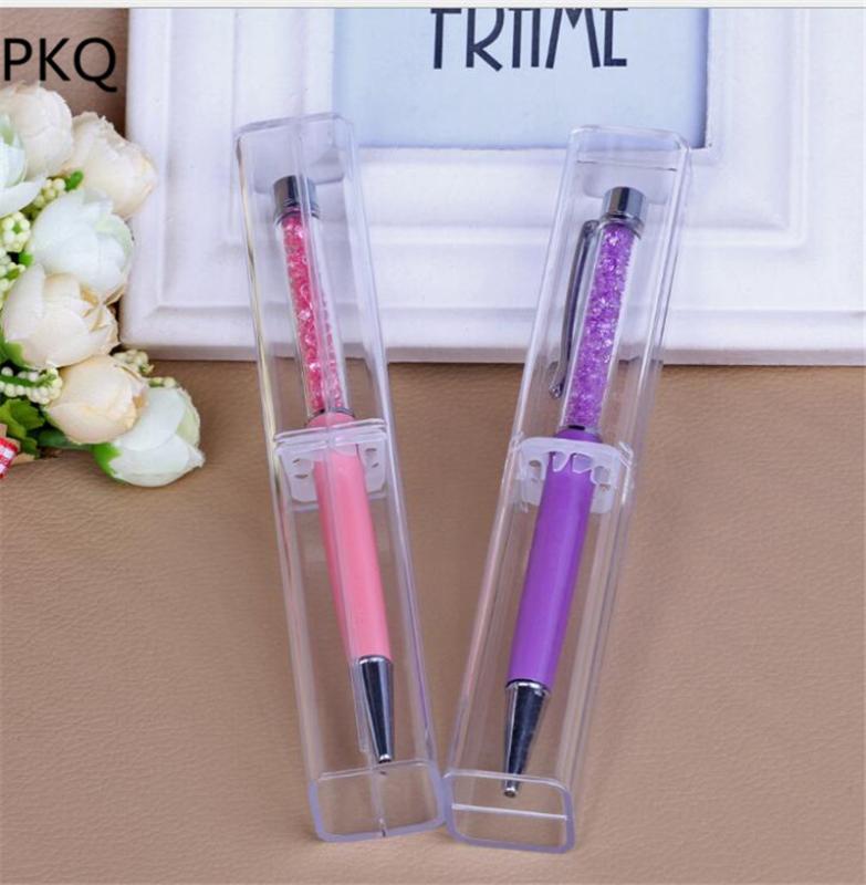 

2.5x2.5x15.6cm Rectangle Plastic transparent pencil case pen packaging plastic box rectangular box