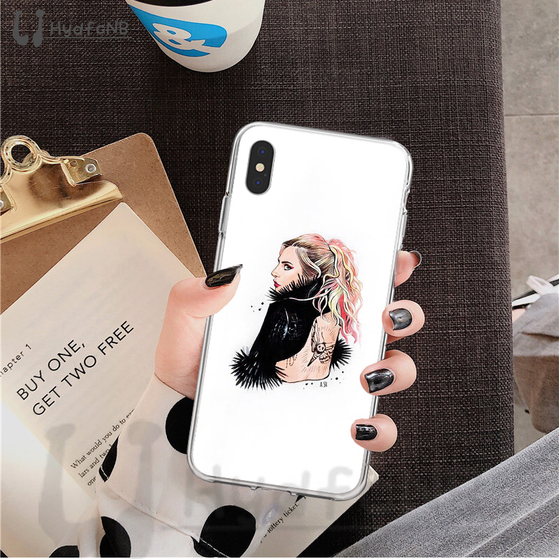 شراء 2020 تقديم الأموال النقدية الأسود رأس فتاة Fundas الهاتف الغطاء عن اي فون تغطي 11 الموالية Xs Max 8 7 6 6s زائد X 5 5s Se Xr الجملة رخيص التسليم السريع والجودة Ar Dhgate