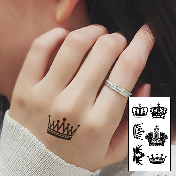 Wholesale Crown Tattoos Hand Buy Cheap In Bulk From China Suppliers With Coupon Dhgate Com