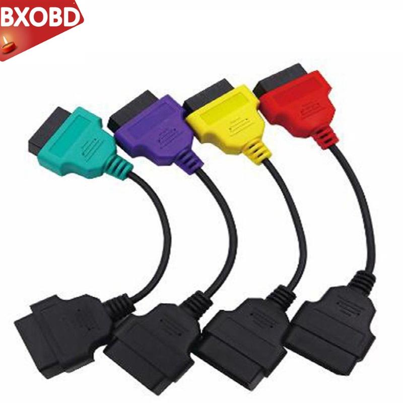 

OBD2 ECU Scan Diagnostic Cables MultiECUScan Adapter Bundle Fiatecuscan Connector Scanner Car Vehicle Repairing