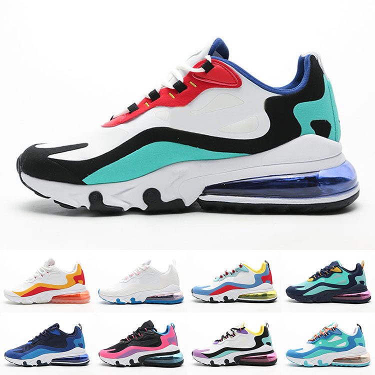 

High Quality Mens 270s React Trainers for Men's Sneakers Male Running Shoes Man Sports Shoe Womens Sneaker Women's Trainer Woman Jogging Men, White;red