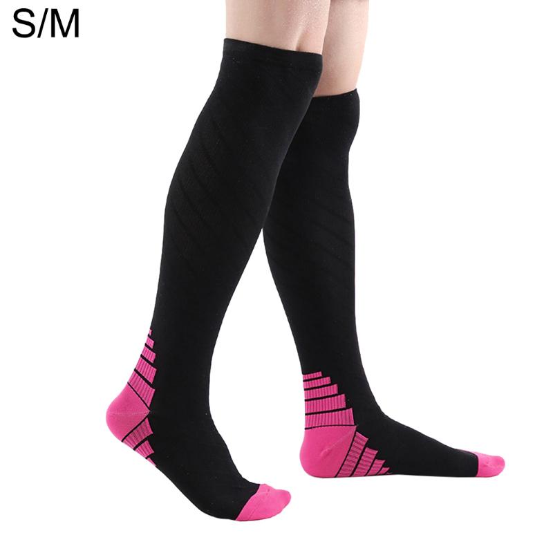 

Ski Socks Uniesex Compression Sports Snowboard Cycling Skiing Soccer Socks Men Women Moisture Absorption Elastic, Blue