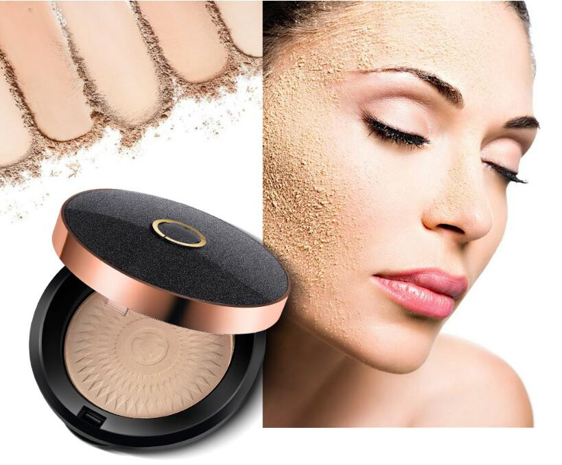 Brand TWO Face Makeup 3 Colors Face Powder Poudre Compacte Radiance Matte Finish & Confort Enhancino Pressed Powder Concealer FREE SHIP-image-543780653