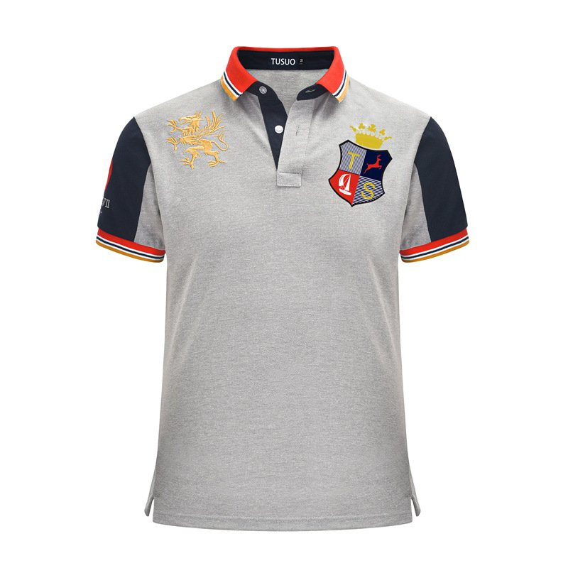 

designer Psradas Polos Tee Shirts Men Patch Striped London Men Fred Polo Shirt Short Sleeve Tops Turn-down Collar perry Polo Shirts Brand, White