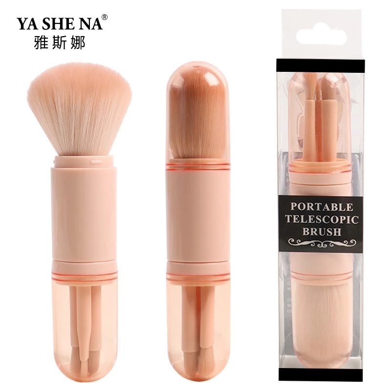 

Portable multifunctional retractable makeup brush 4 in 1 makeup brushbeauty tools eye brush