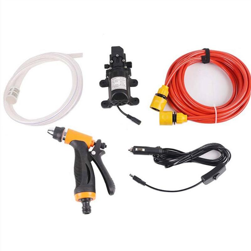 Bomba de agua principal de alta presión portátil del lavado auto 12V 6L //