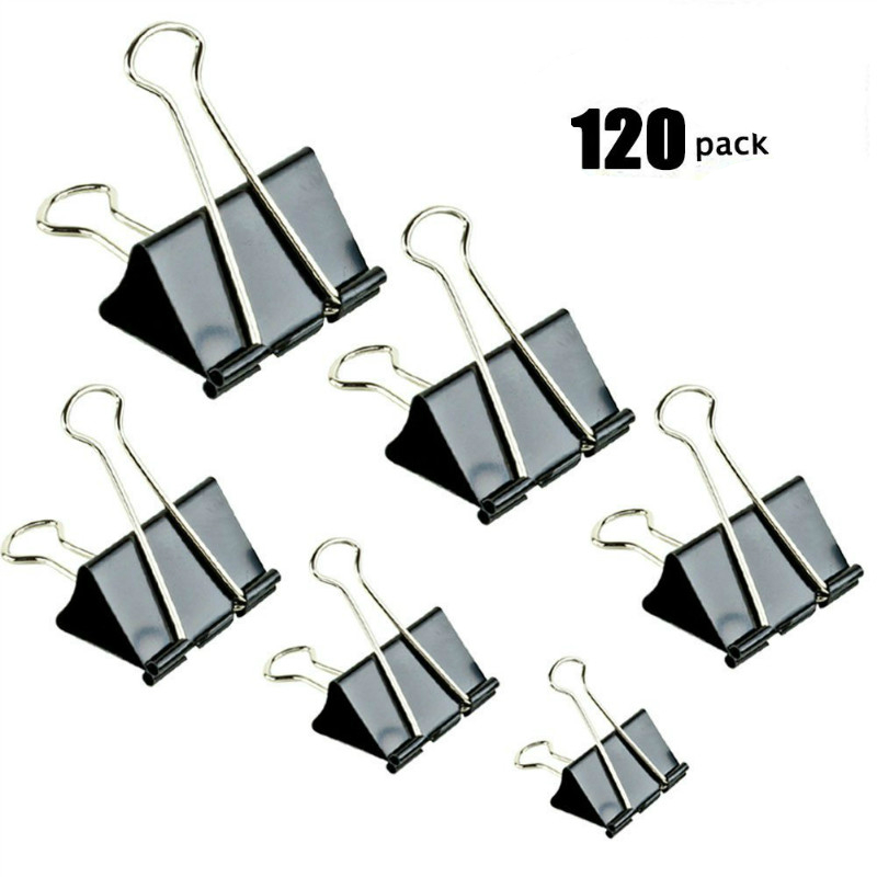 

1 PCs Multifunction Binder Clips Paper Clamp For Paper Clips Paper Binder 25MM