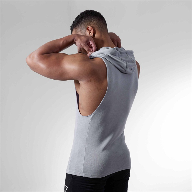 

mens clothes vest Sleeveless Vest Summer Tank Tops Gyms Clothing Bodybuilding Undershirt Workout Fitness Tank Tops, Colour 1