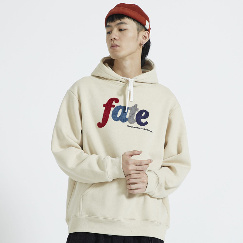 

Januarysnow Men Hip Hop Hoodie Sweatshirt Embroidery Letters Harajuku Hooded Pullover Streetwear Cotton Autumn 2019 Hoodie Loose Style White