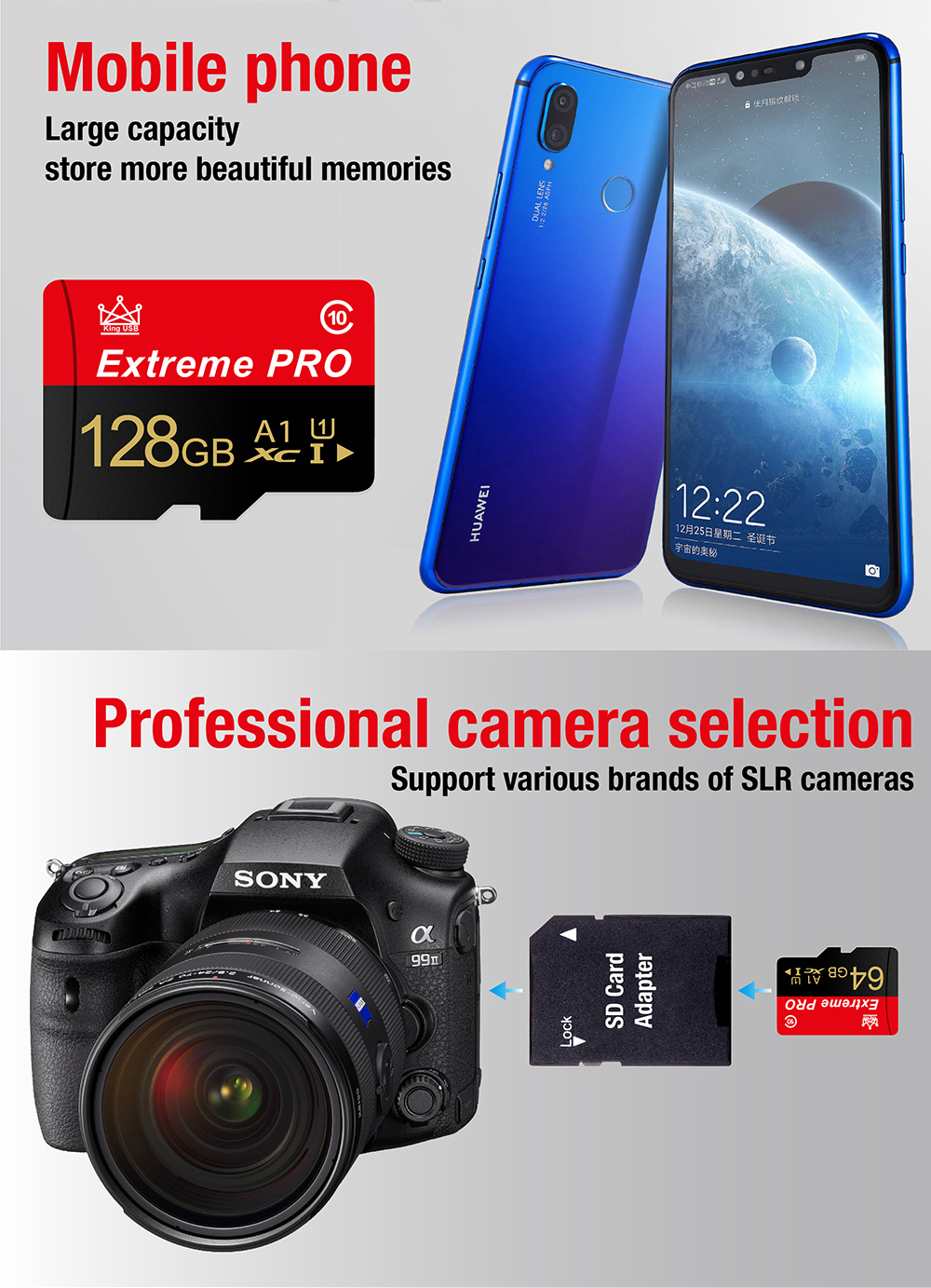 Diferencia Entre Tarjeta Micro Sd Y Tf Compra Tarjeta De Memoria Ultra Micro SD Card 8GB / 16GB / 32GB / 64GB /  128GB MICRO SD Memoreire 32GB C10 Mini TF Tarjeta Adaptador Libre SD Barato  | Entrega Rápida Y Calidad | Es.Dhgate