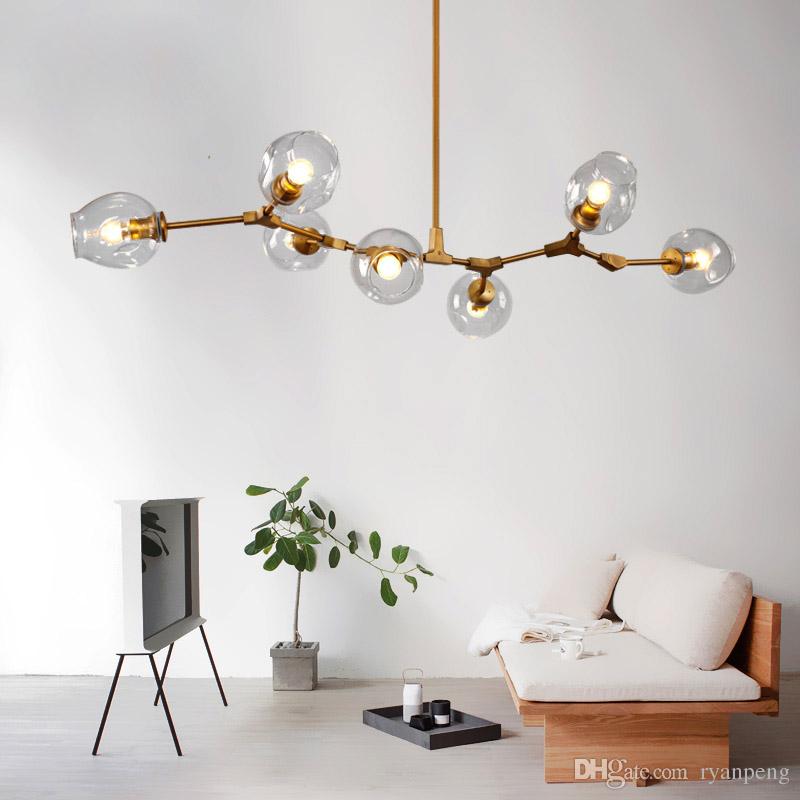 

Nordic tree branch chandelier Lighting for Living room Bedroom Kitchen molecular light Loft Vintage Industrial lustre cuisine