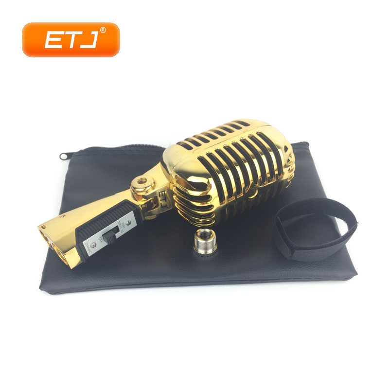 

Top Quality 55SHII Series ll Pro Metal Classic 55SH Deluxe Dynamic Microphone Retro Vintage Mic DJ Mixer Audio Karaoke KTV Studio Recording