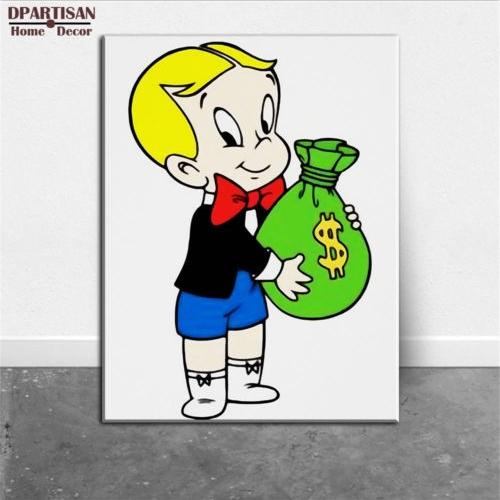 

Alec Monopoly High Quality Handpainted & HD Print Graffiti Pop Art oil painting Madonna On Canvas,Home Decor Wall Art Multi Sizes g117
