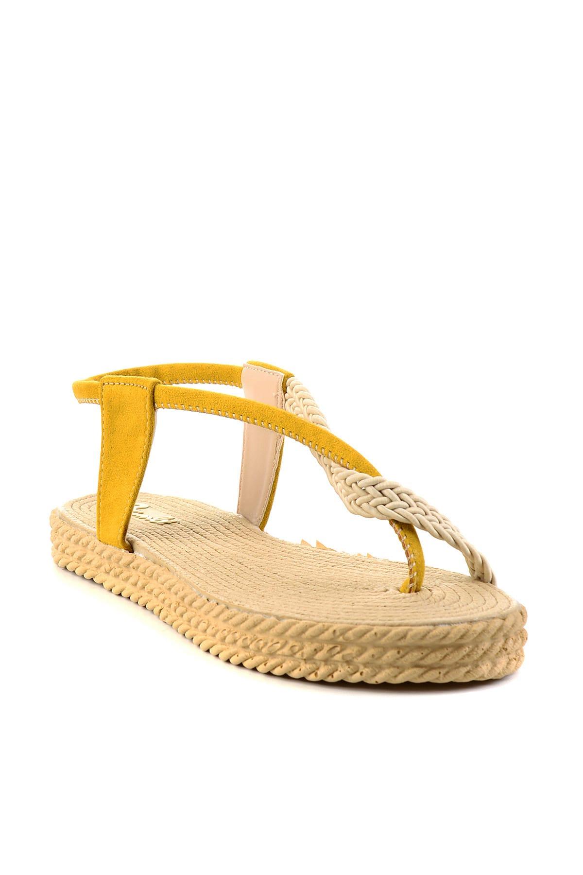 

Bambi Mustard Women Sandals H06740145, Brown