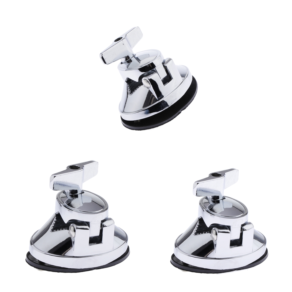 

3pcs Metal Drum Holder Base Plate Drum Rack Clamp Drum Tom Mount Bracket