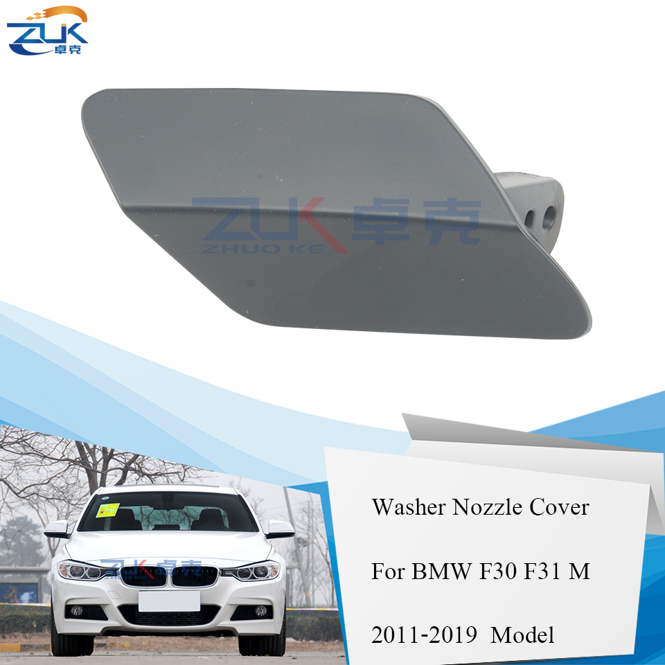 

ZUK For BMW 3 Series M Aerodynamics Package Headlight Washer Nozzle Cover Washer Cap For F30 F31 F35 M 320 323 325 328 330 335