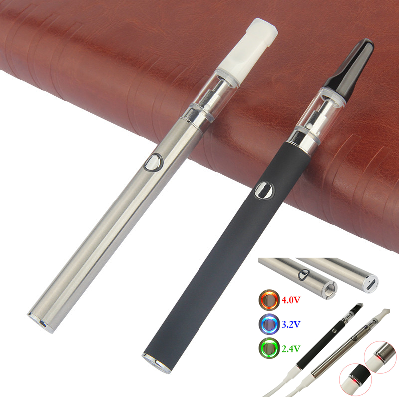 

MOQ 1Pcs Electronic Cigarette Vape Pen 380mah Battery Ceramic atomizer and mod kit