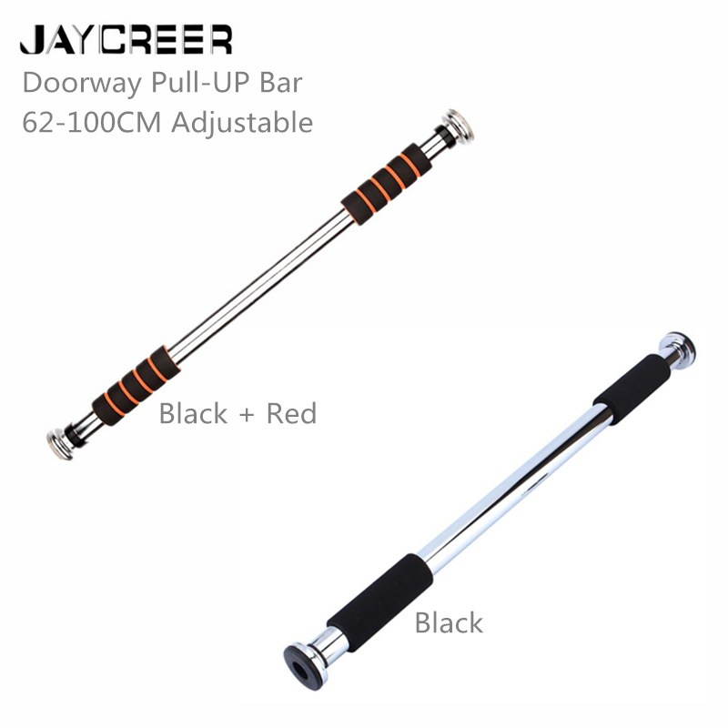 

JayCreer Adjustable 62-100CM Health & Fitness Door Way Chin Up and Pull Up Bar