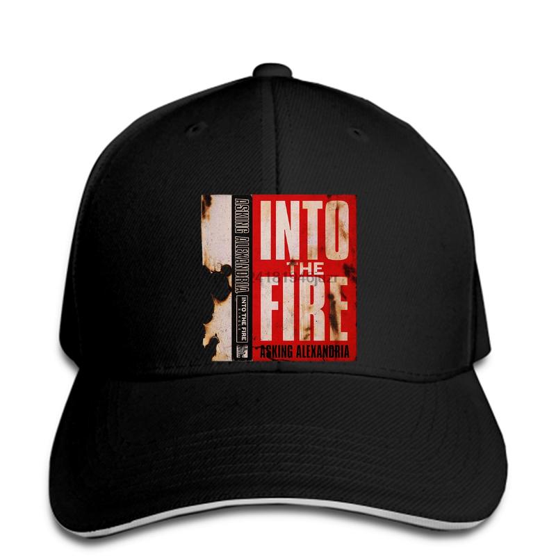 

hip hop Baseball caps Fashion Printing Men cap ASKING ALEXANDRIA INTO THE FIRE cap Men s Funny snapback, Color21