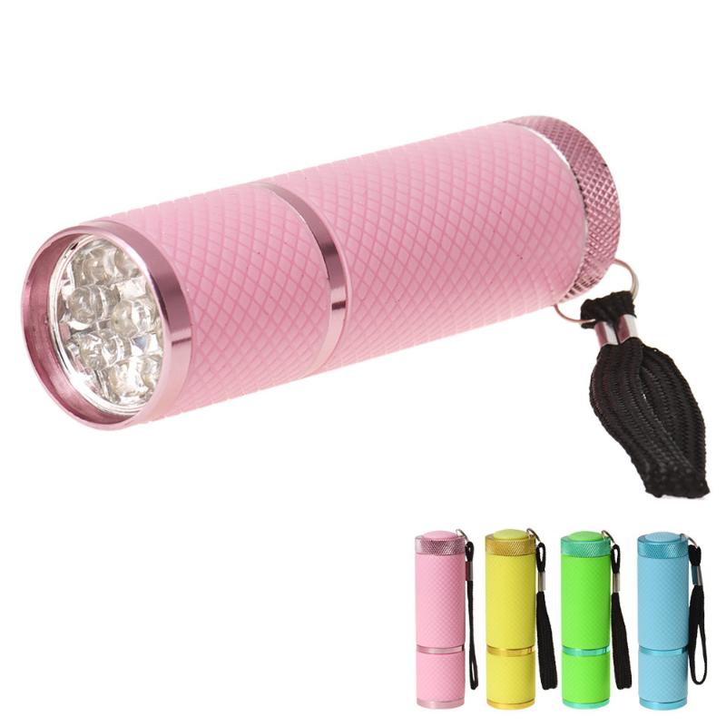 

Mini LED Nail Dryer Curing Lamp Torch For UV Gel Nail Polish Art Tool drop Shipping Wholesale #F, Pink