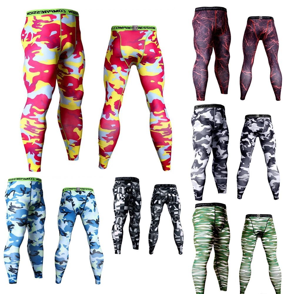 

Design Camouflage Pants Men Fitness Mens Joggers Compression Pants Male Trousers Bodybuilding Tights Leggings mens tights Pantalon, Colour 8