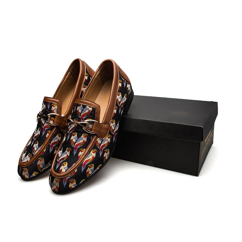 

hot sale banquet shoes high quality casual shoes men's shoes fashion comfortable casual, Brown