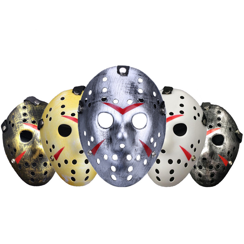 

Jason Voorhees Mask Halloween Horror Masks Party Maske Masquerade Cosplay Friday The 13th Scary Masque Funny Terror Mascara Prop