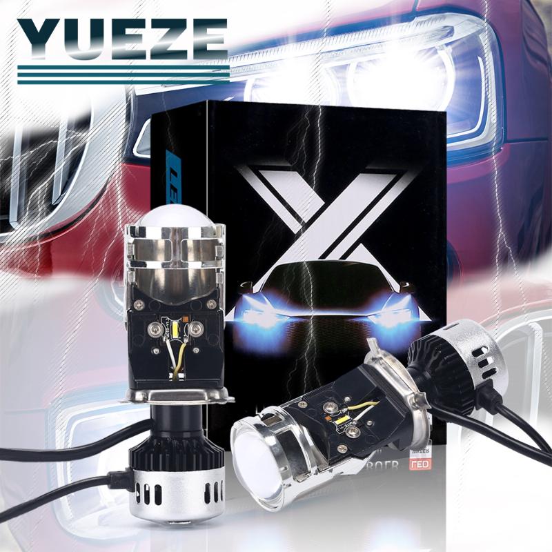 

Yueze X4 Series 1 Piece/Set H4 LED Lens High Projector 6500K Headlight Bulb Car & Motorcycle Light IP65 Waterproof