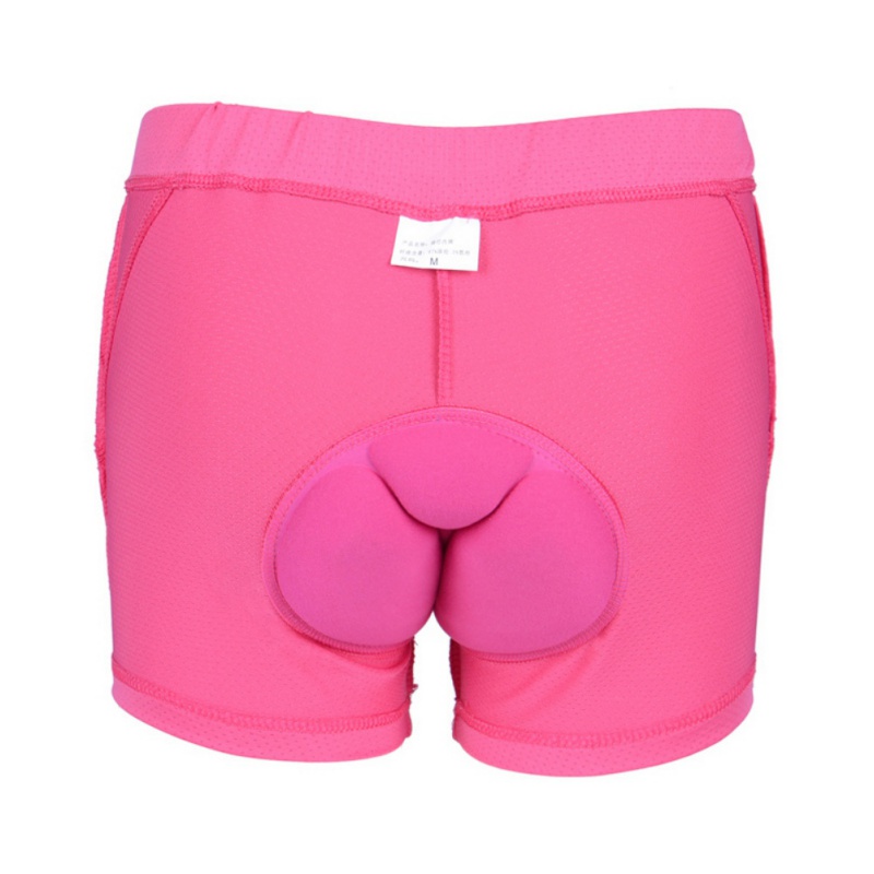 

1.8cm Thicknes Cycling Underwear Underpant for Women Pink Outdoor Clothing M-2XL Size Underwear for Bicycle Bike Sports