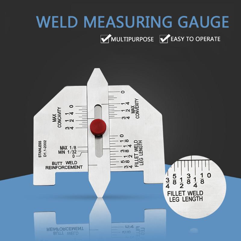 

Bit Pattern Drill Template Gauge Welding Inspect Tool Weld Drill Bit Measurement Weld Inspection Measure Whosale&DropShip
