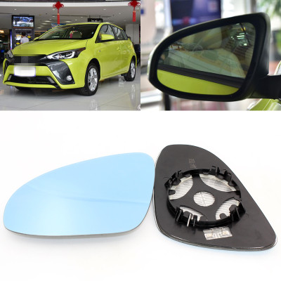 

For Toyota YARiS L to dazzle large vision blue mirror anti car rearview mirror wide-angle reflective reversing lens