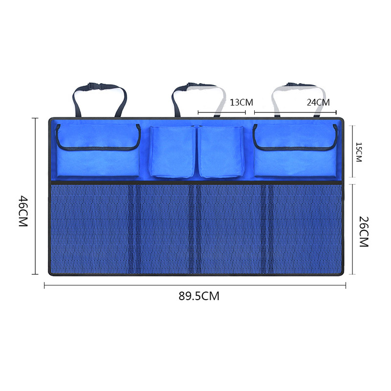 

Car Trunk Organizer Mesh Drinks Storage Bag Travel Auto Backseat Hanging Pocket for SUV Van Truck NR-shipping