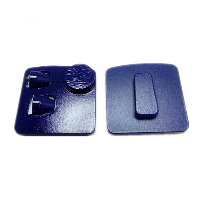 

KD-LP40 Epoxy Glue Concrete Coating Removing Husqvarna PCD Grinding Shoes with Two Half PCD One Round Segment PCD Grinding Tools 12PCS