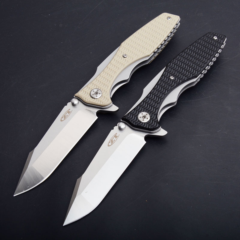 

ZT Folder Zero Tolerance 0562 0606 0393 ZT0393 9Cr18MoV Ball bearing High Quality ZT camping hunting Folding Knife 1pcs free shipping