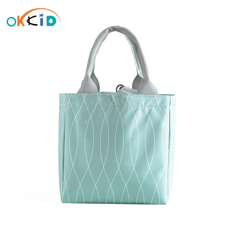 

OKKID student functional cooler bag girls lunch box portable insulated waterproof lunch bags for women tote picnic handbag, C2