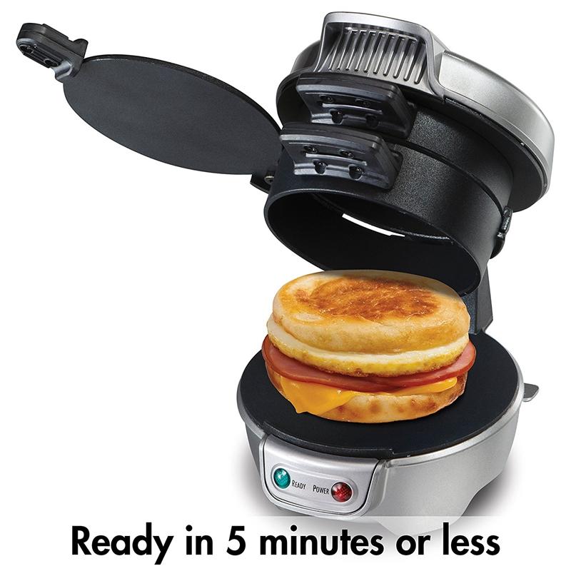 2020 Electric Egg Sandwich Maker Mini Grill Pancake Panini Baking