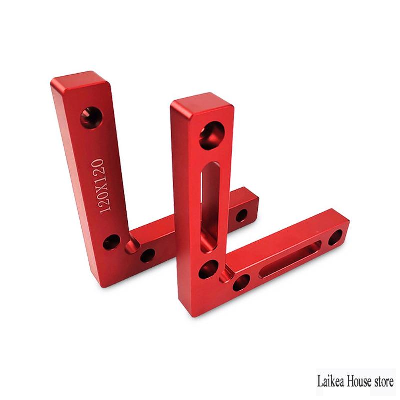 

90 degree Right Angle Clamp Positioning Squares 4.7" x 4.7"Woodworking Carpenter Tool Lightweight Durable Aluminium Alloy
