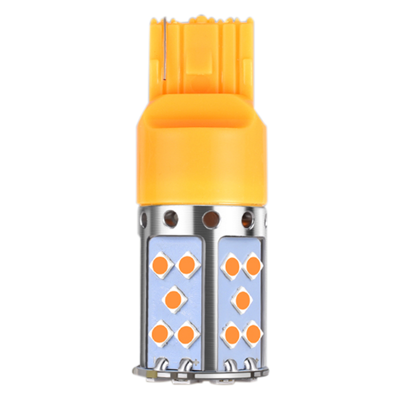 

T20 7440 W21W Led Bulb 3030 35Smd Canbus Led Lamp For Car Turn Signal Lights Amber Lighting 12V 24V, As pic