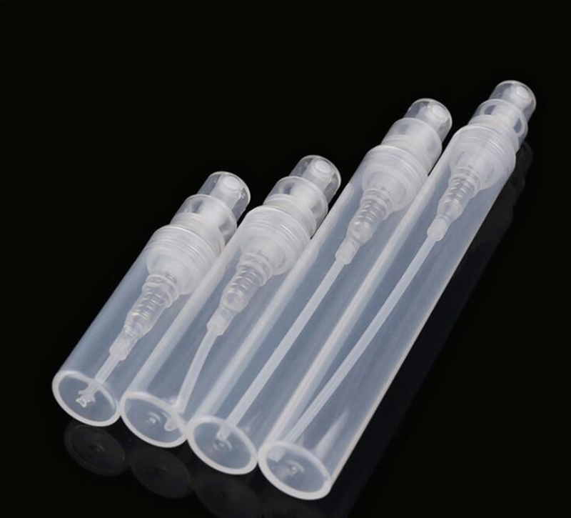 

5000pcs/lot Empty 2ml 3ml 4ml 5ml Mini Plastic Spray Pump Bottles Sample Perfume Spray Bottle On Promotion Now !