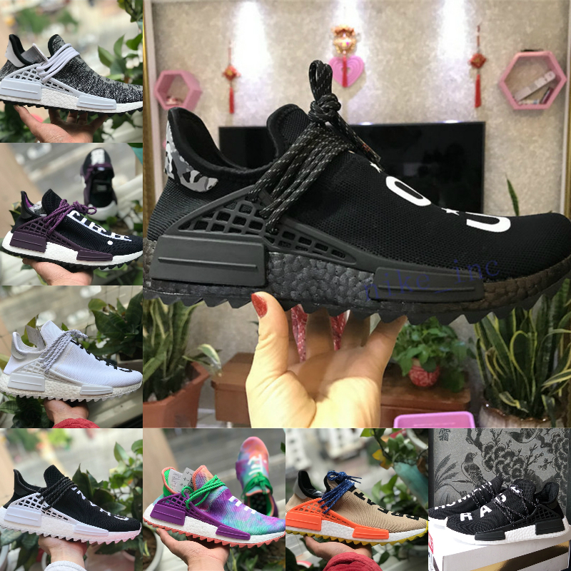 

High Quality 2020 New Pharrell Williams Nmds Men Women Running Sport Shoes Black White Primeknit PK Runner XR1 R1 Trainer Running Sneakers, Shoes-5023