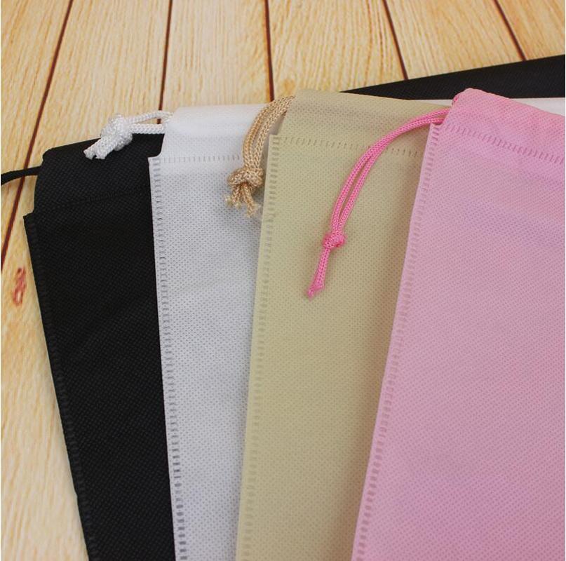 

50 pcs/lot, 40*50cm Large Non-woven Dust cover Drawstring Packaging Bags,Shoe or Clothing Organizer