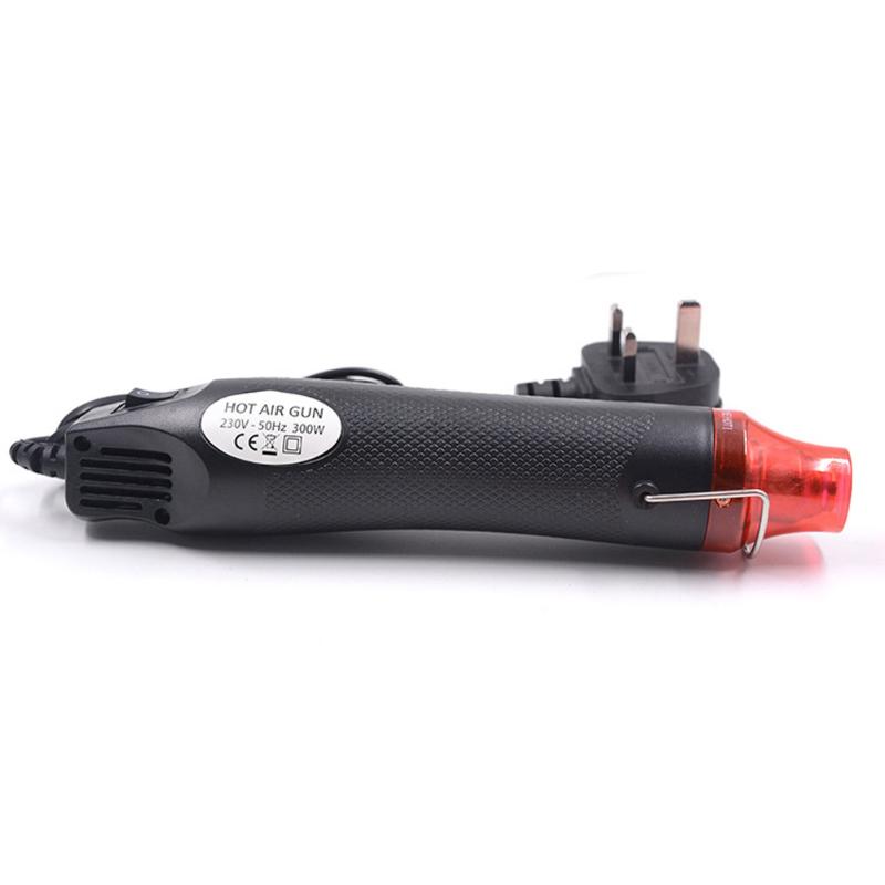 

Power Tool Heat Shrink Polymer Clay Rubber Stamp Hot Air With Supporting Seat Electric DIY Gun Temperature US UK EU Plug
