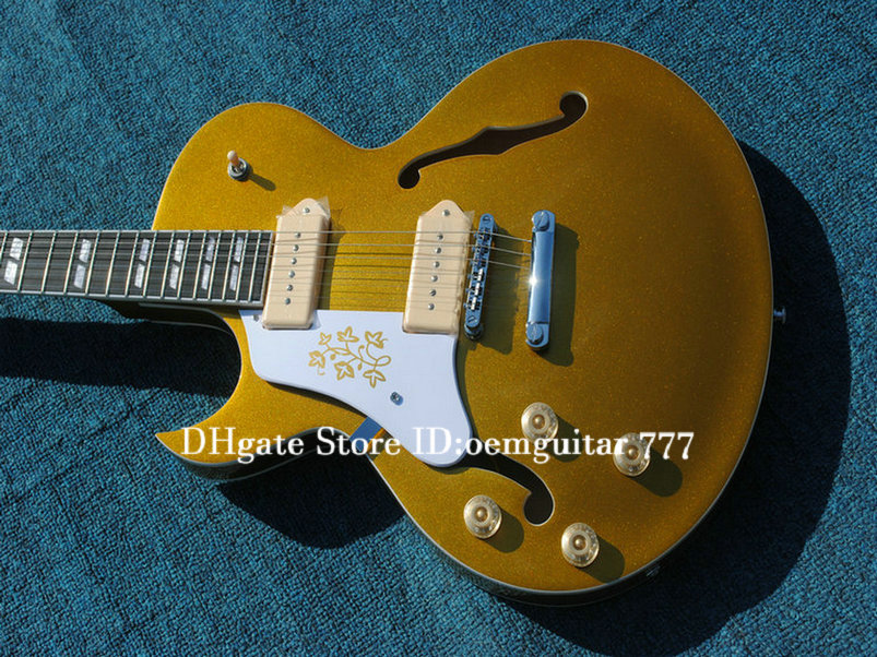 

Left Handed Goldtop 137 Jazz Guitar High Quality Wholesale Guitars From China HOT