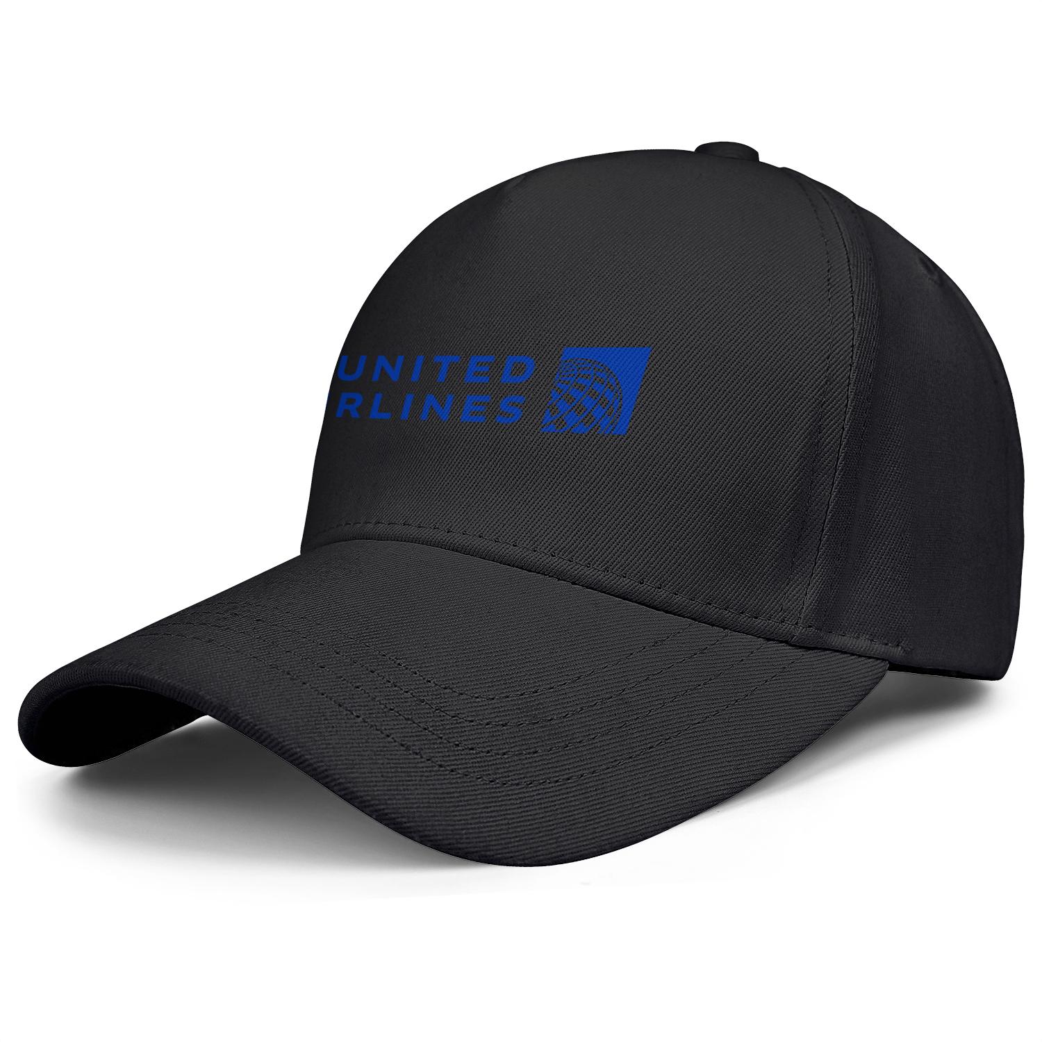 

Fashion United Airlines Logo Unisex Baseball Cap Vintage Unique Trucke Hats America Flag symbol logo, Blue;gray