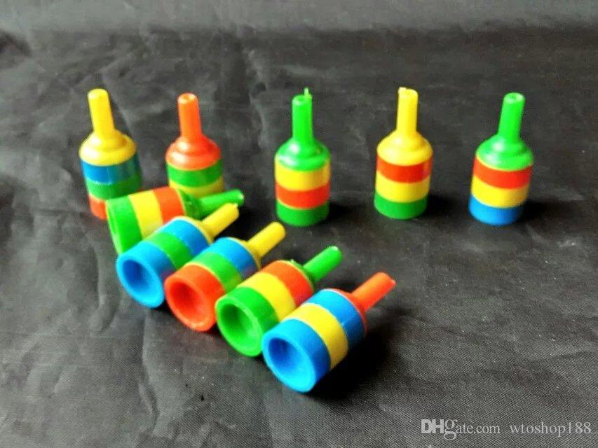 

Plastic three layer filter core Wholesale Glass bongs Oil Burner Glass Water Pipes Oil Rigs Smoking Free